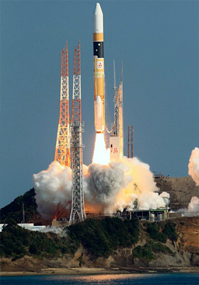 日本将改良H2A火箭 初号机预计2013年发射升空