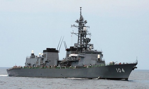 日本海上自卫队护卫舰将于本月19日访问中国青岛