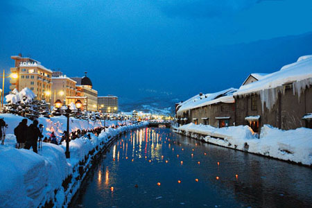 冬季北海道雪国的诱惑