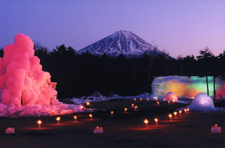 山梨西湖树冰节(1月28日～2月5日）