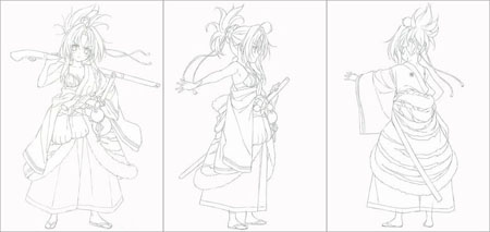 织田信长成萌娘!《织田信奈的野望》主要角色人设图公开