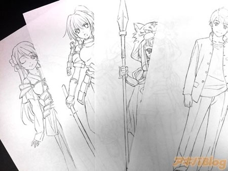 织田信长成萌娘!《织田信奈的野望》主要角色人设图公开