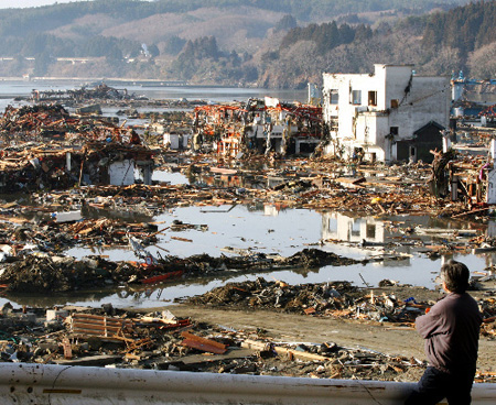日本2011年发生震度在5弱以上地震达到68次