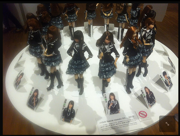 日本举行AKB48装扮娃娃展览 入场免费可拍照！