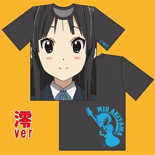 日本推出轻音少女角色T恤 您有勇气穿出去吗？