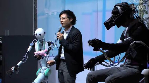 庆应大学开发一款“分身机器人” 可与操作者共享感官刺激