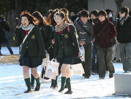 日本大学入学统一考试开考 福岛县的考生数量出现下滑