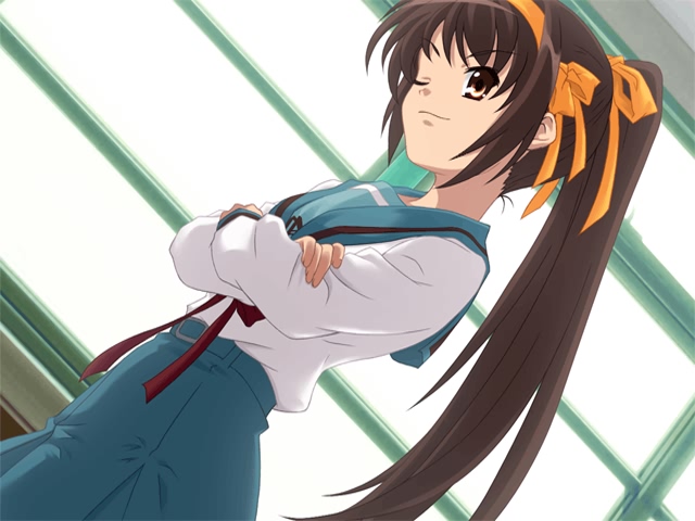 【团长大人凉宫春日】稀有长发高清美图集