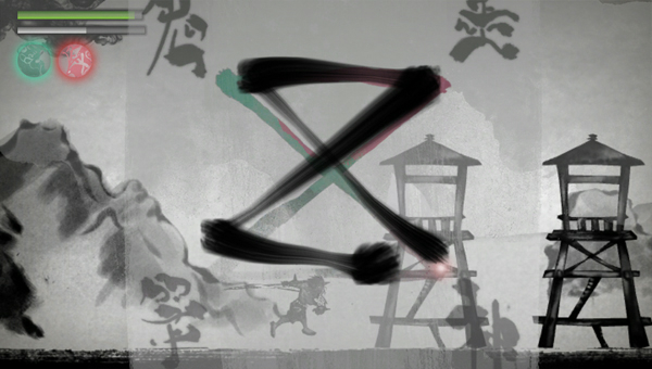 PSV水墨风格动作游戏《墨鬼》1月25日放出试玩版