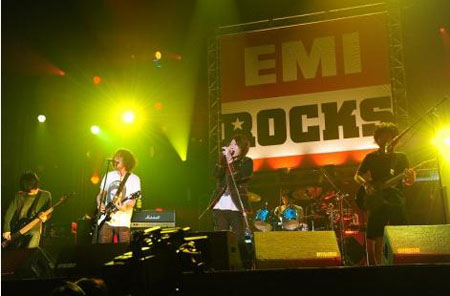 摇滚祭“EMI ROCKS ”召开 东京事变参加乐队最后一次的活动