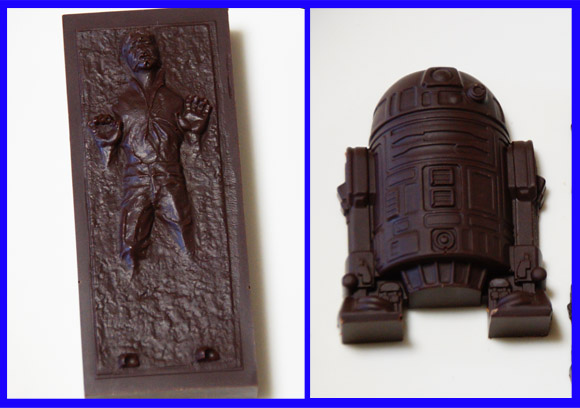 情人节临近 轻松制作汉•罗索巧克力与R2-D2机器人巧克力