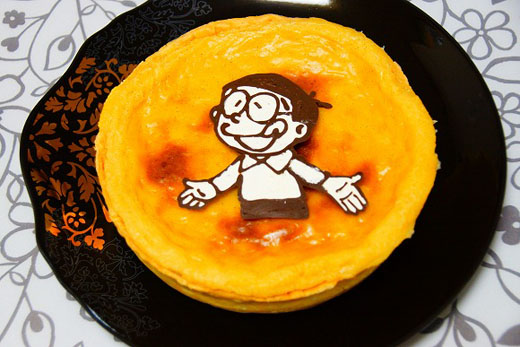 日本《哆啦A梦》粉丝为大雄制作“最高级法国蛋糕”