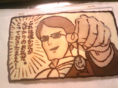 情人节到来 日本网友制作动漫角色巧克力