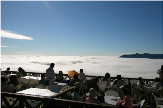 离天国最近的咖啡厅——北海道云海Terrace