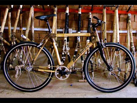 日本开始销售竹制车架自行车