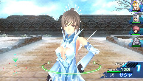PSP《光明之刃》美女主角——七色剑灵使者咲夜