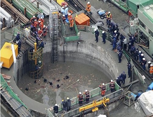 JX水岛炼油厂海底隧道事故 底部发现大规模洼坑