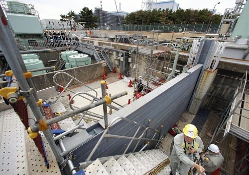 地震两天前防波壁建造完成 东海第二核电站免灾