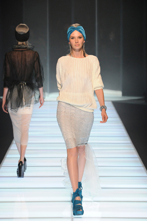 EMODA2012春夏时装秀  薄纱时尚