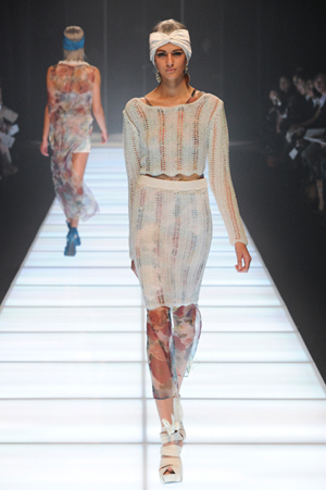 EMODA2012春夏时装秀  薄纱时尚