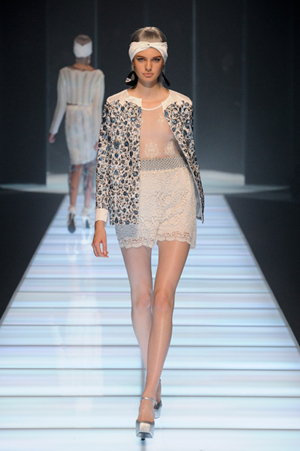 EMODA2012春夏时装秀  薄纱时尚