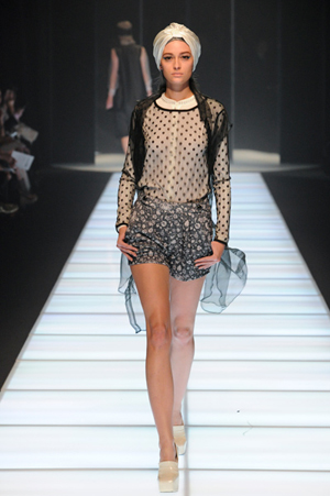 EMODA2012春夏时装秀  薄纱时尚