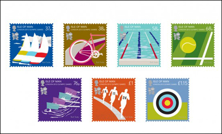 伦敦奥运会纪念邮票 即将在日本开始发售