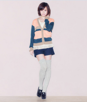 AKB48前田敦子g.u.小清新春装图赏
