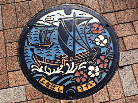 日本有趣的井盖文化
