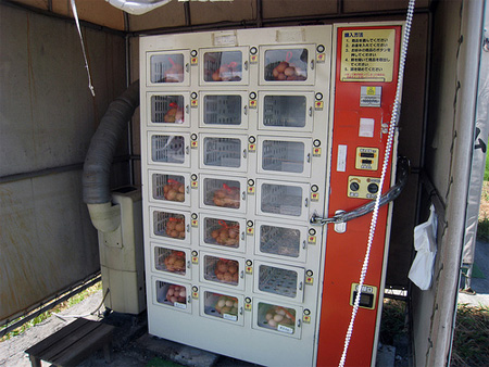 日本千奇百怪的自动贩卖机