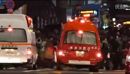 救护车鸣笛日本行人无动于衷 震惊日本网民