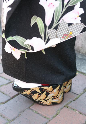 日本新时尚起义 另类的和服文化---哥特视觉式