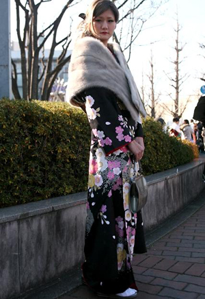 日本新时尚起义 另类的和服文化---中式复古贵妇风格