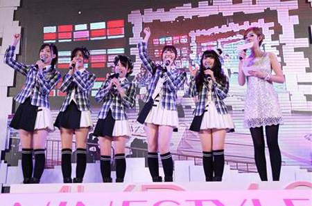 AKB48进军大陆 上海SNH48宣告成立