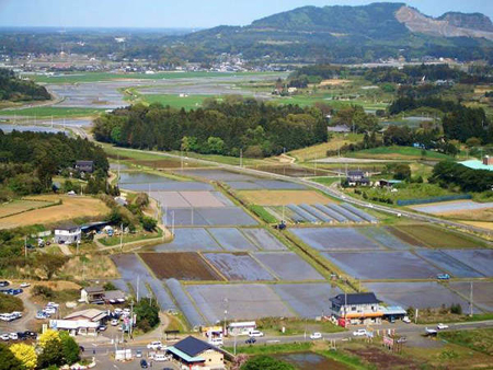 日本乡村的田园生活