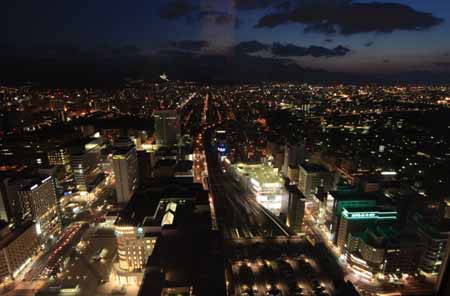 札幌迷人的夜色