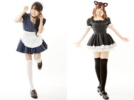 体验秋叶原cosplay 女仆店