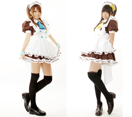 体验秋叶原cosplay 女仆店