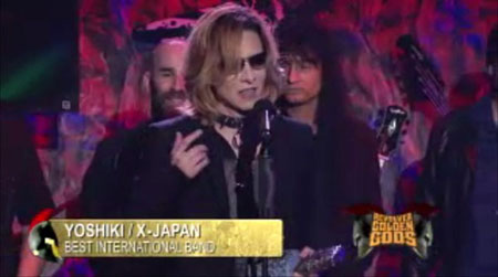 X JAPAN扬威世界 获得美国最大摇滚音乐大奖