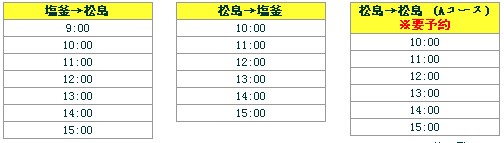 日本国内观光游览船