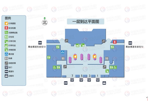 昌北机场登机口平面图图片