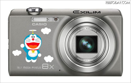 日本推出卡西欧与哆啦A梦联合的相机