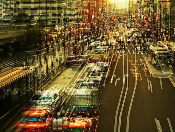 混沌理论 有趣的日本城市风景照