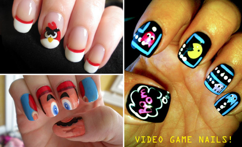 令人难以想象的创意指甲彩绘