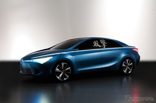丰田在北京车展上首次发布三款概念车