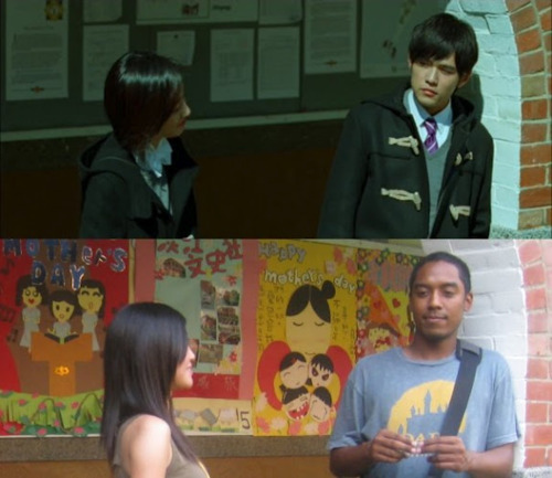 模仿经典电影场景的旅行照片引起话题！