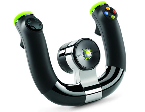 Xbox360无线方向盘将与《极限竞速4》同捆发售