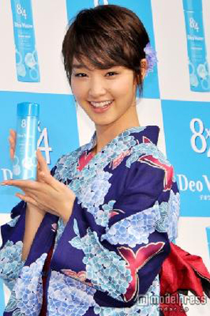 刚力彩芽代言止汗剂 花枝招展浴衣登场 坦言喜欢热血系男