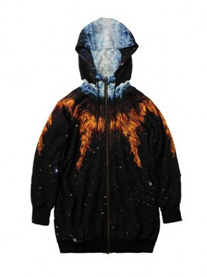 FUGAHUM"新世纪福音战士"连帽衫上演“宇宙大爆炸”