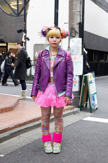 雷你没商量 日本街头奇装异服图鉴